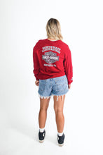 Load image into Gallery viewer, VTG HARLEY TEE - REDLONG1 - (L)
